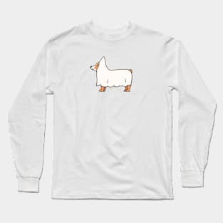 Ghost corgi Long Sleeve T-Shirt